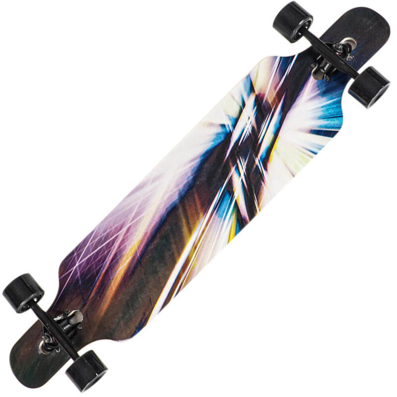 Longboard Space, ABEC-7, PU, Aluminiu, 100kg, 105.5 x 22 cm