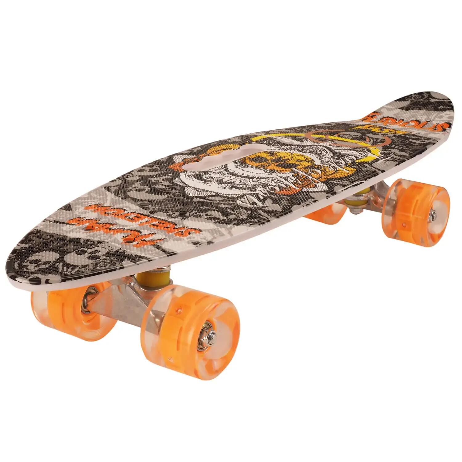 Penny board Portabil, PU, ABEC-7, Aluminiu, Eggboard Furious 2/4