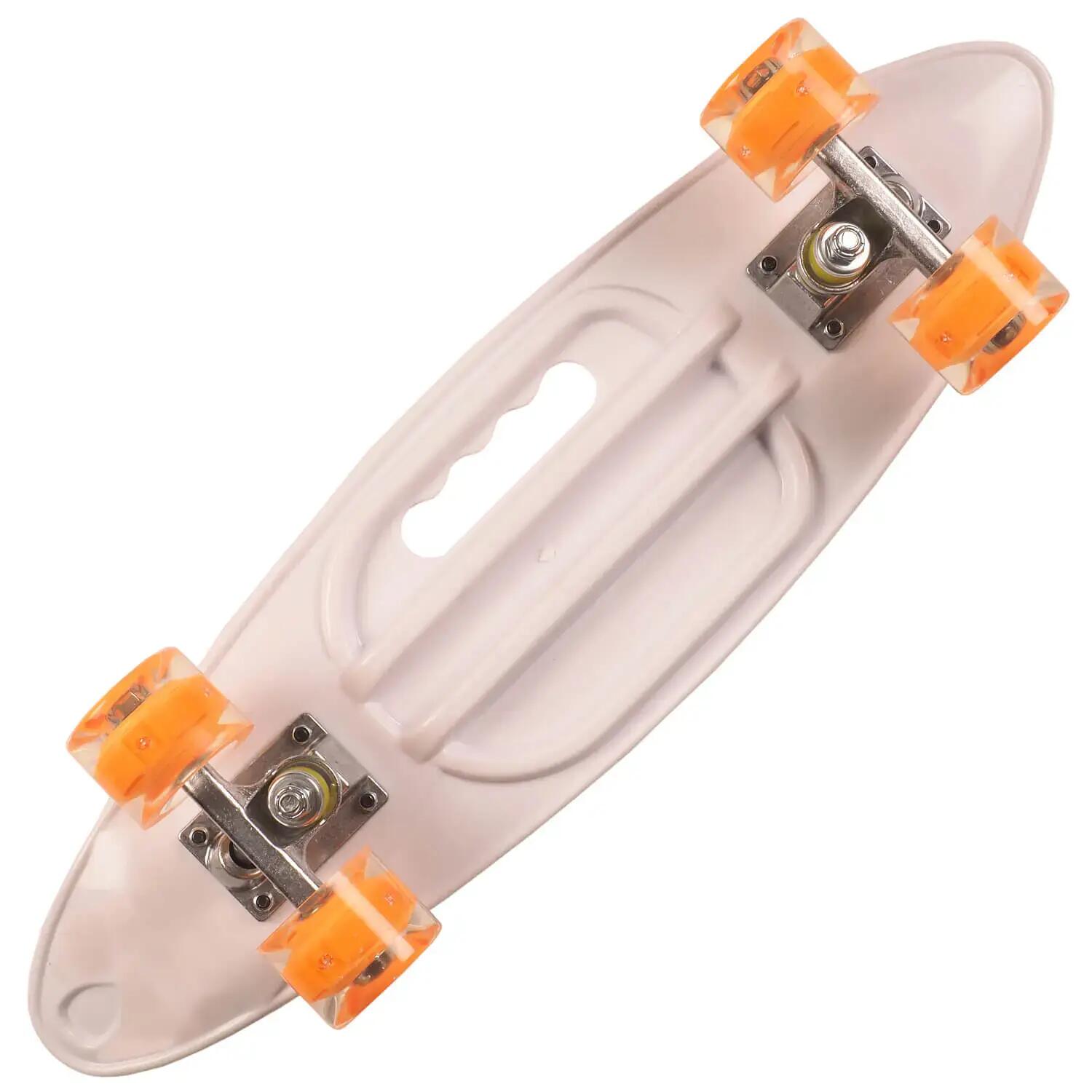 Penny board Portabil, PU, ABEC-7, Aluminiu, Eggboard Furious 3/4