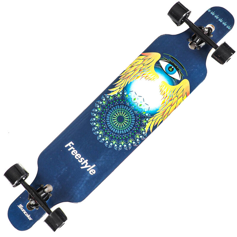 Longboard Freestyle, ABEC-7, PU, ​​Aluminum, 100kg, 105.5 x 22 cm