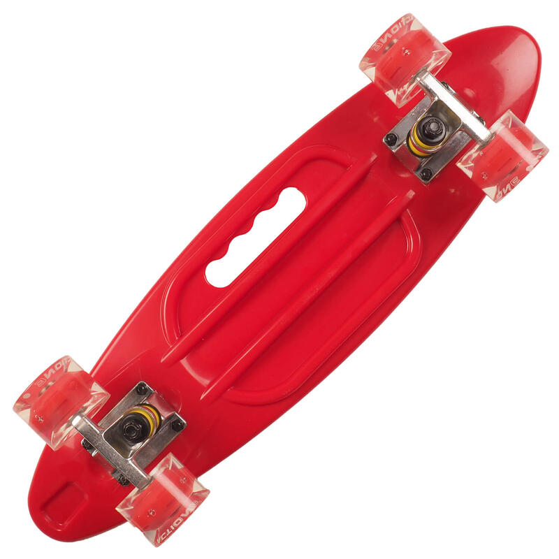 Penny board Portabil ABEC-7, PU, Aluminiu, Fire