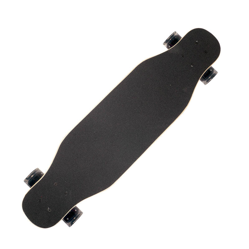 Longboard Half Face, roti luminoase, ABEC-7, PU, Aluminiu, 100 kg, 80 x 20 cm