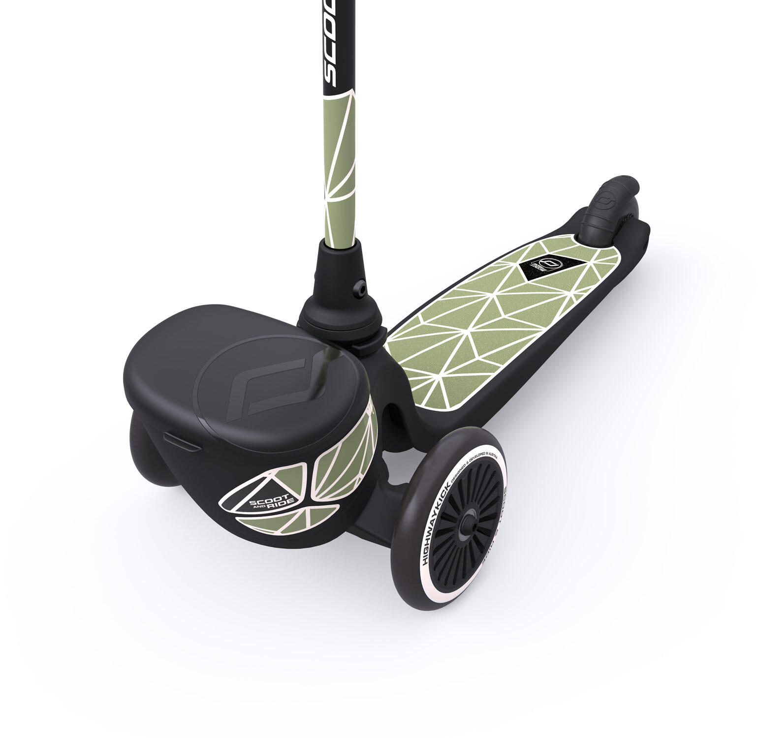 Scooter Mini Scooter  Highwaykick 2 Lifestyle  Green Lines 2/4