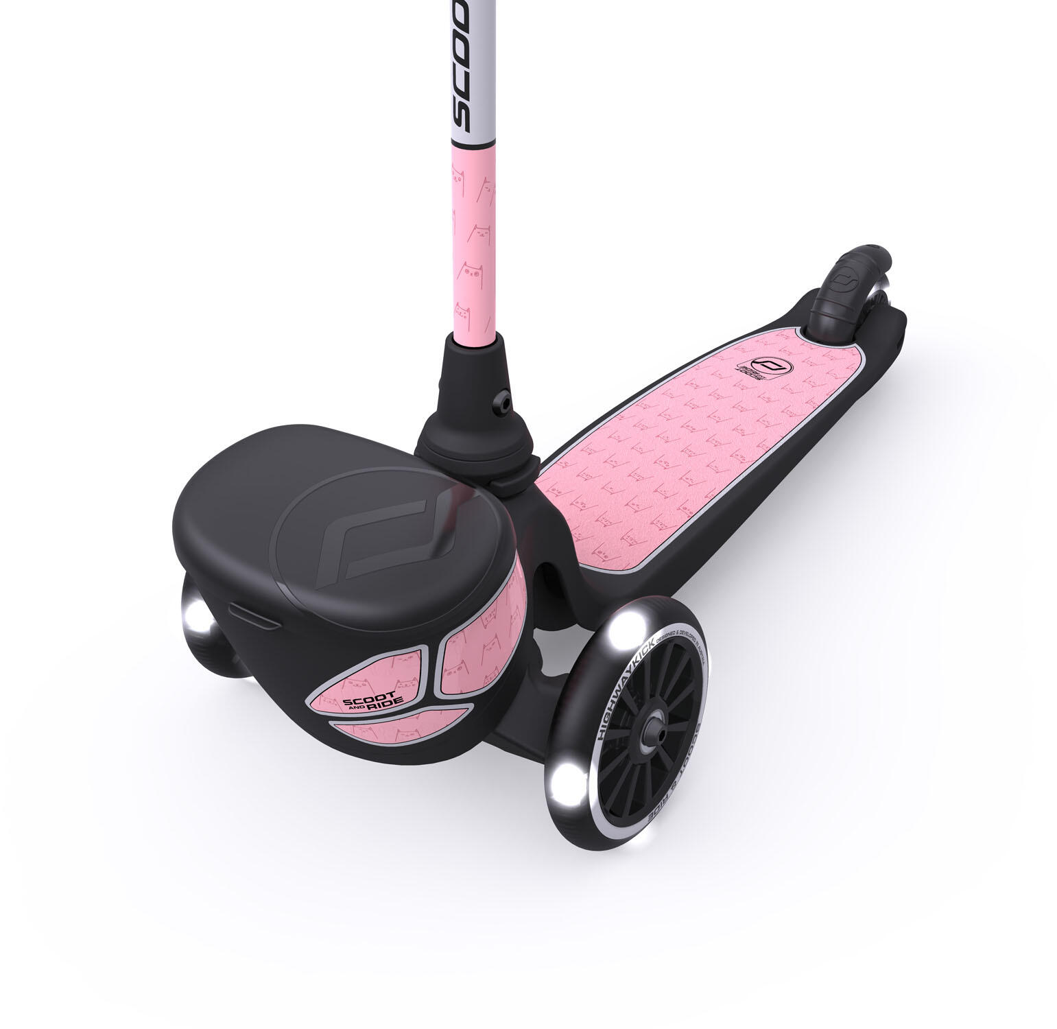Scooter Mini Scooter  Highwaykick 2 Lifestyle reflective  Rose 4/5