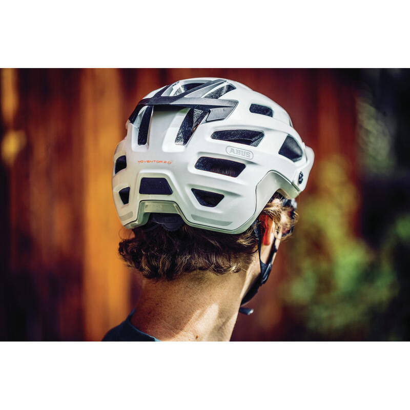 Kask rowerowy MTB „Moventor 2.0”, szary