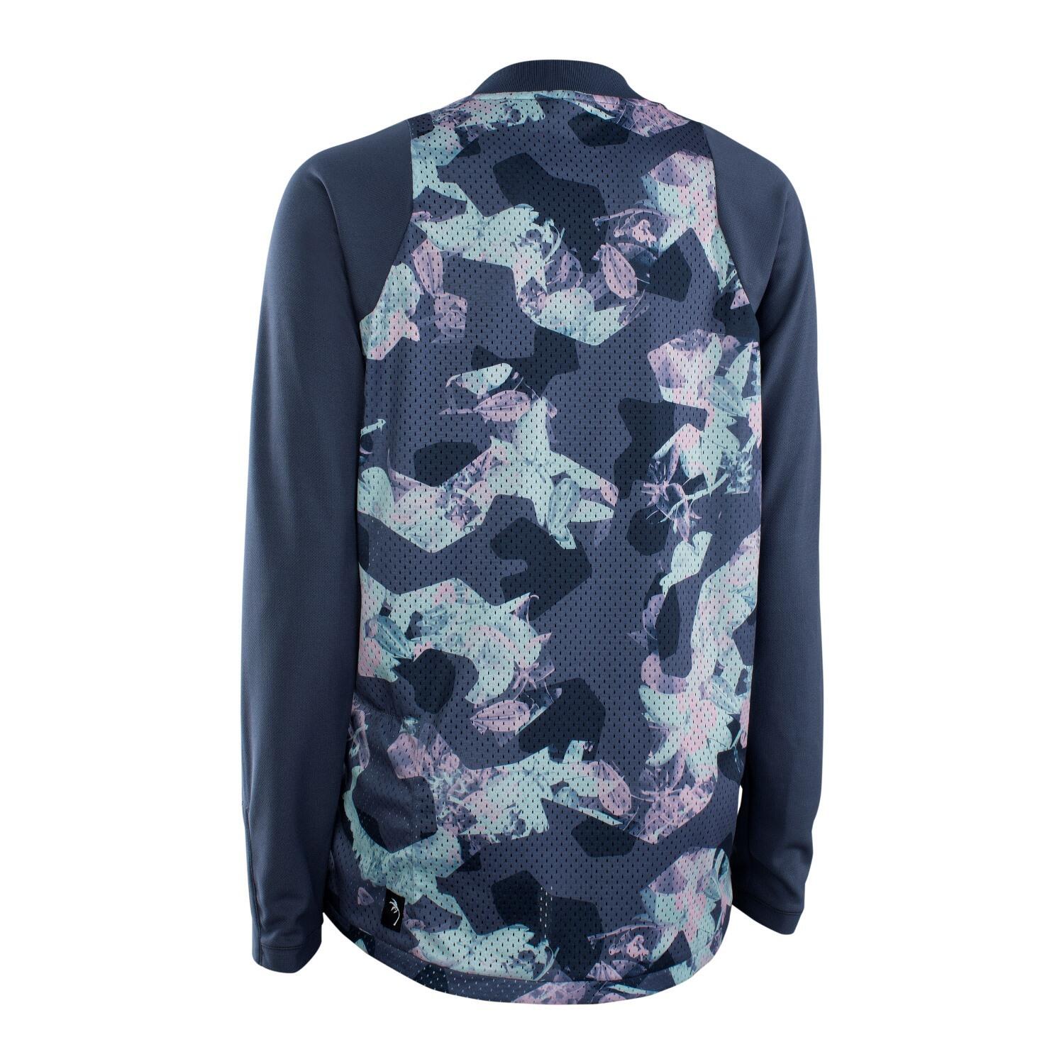 Bike Tee Scrub LS dames - indigo dawn 2/2