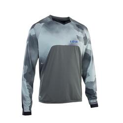 Bike Tee Traze Amp LS AFT hombre - gris trueno