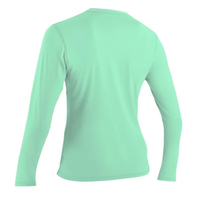 WMS BASIC SKINS L/S SUN SHIRT női hosszú ujjú lycra - világoskék