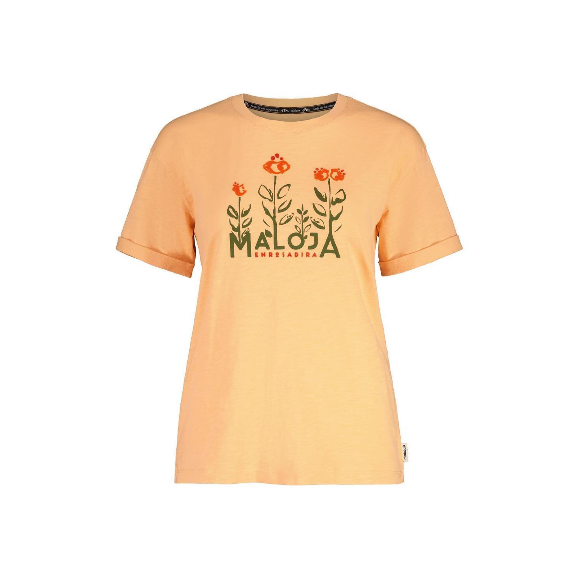 Maloja - Maloja T-shirt  -  Unisexe  -  Cauriam. - Maillot Manches Longues - Orange - 36 Xs - Decathlon