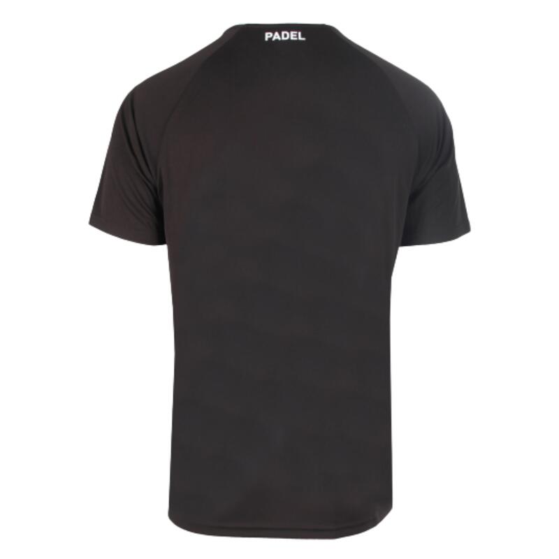 T-shirt de padel manga curta técnica Homem Puma TeamLiga. Preto