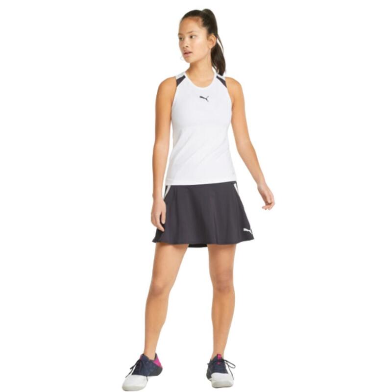 Falda Padel Mujer PUMA Team Liga. Negro