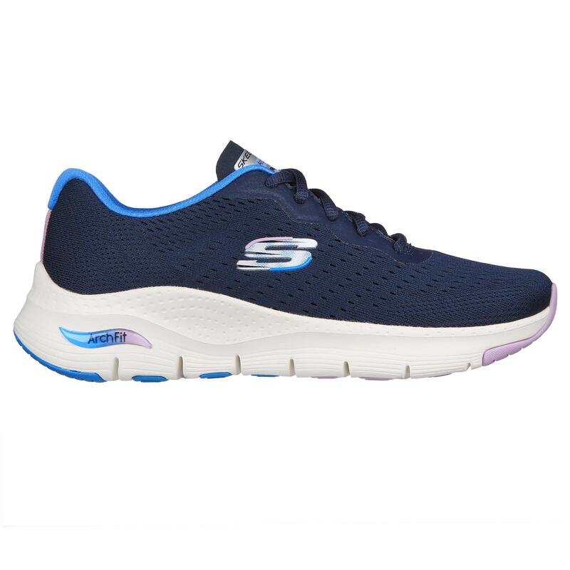 Zapatillas caminar Mujer Skechers Arch Fit Infinity Cool azul marino
