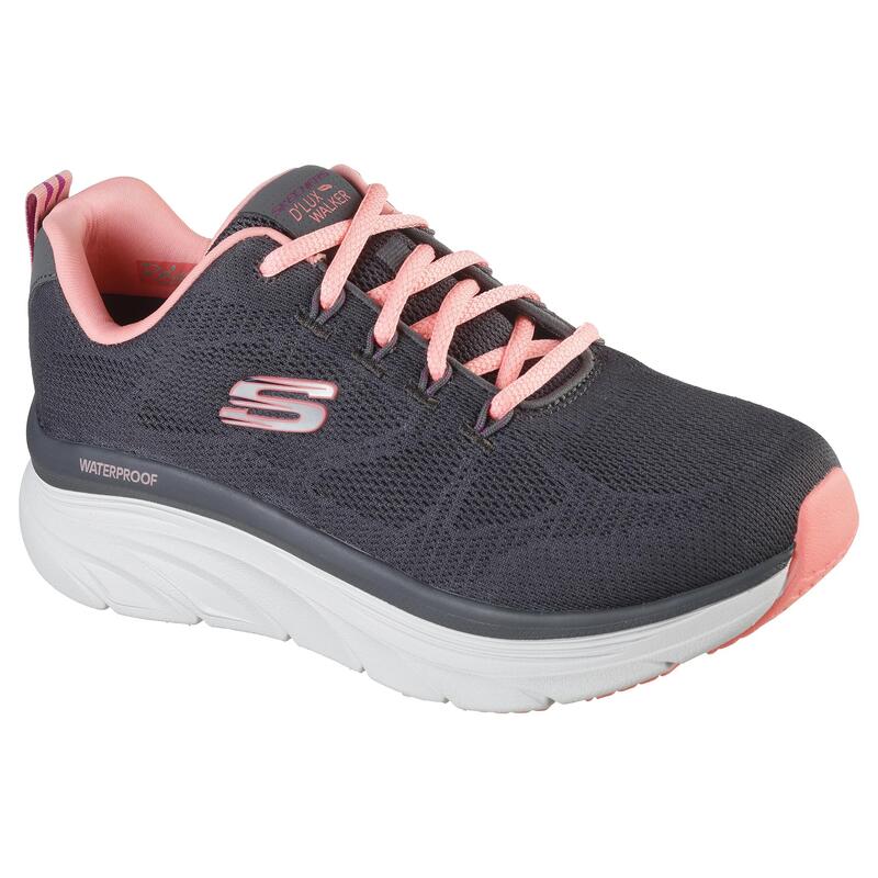 Zapatillas caminar Mujer Skechers Relaxed Fit D'Lux Walker gris