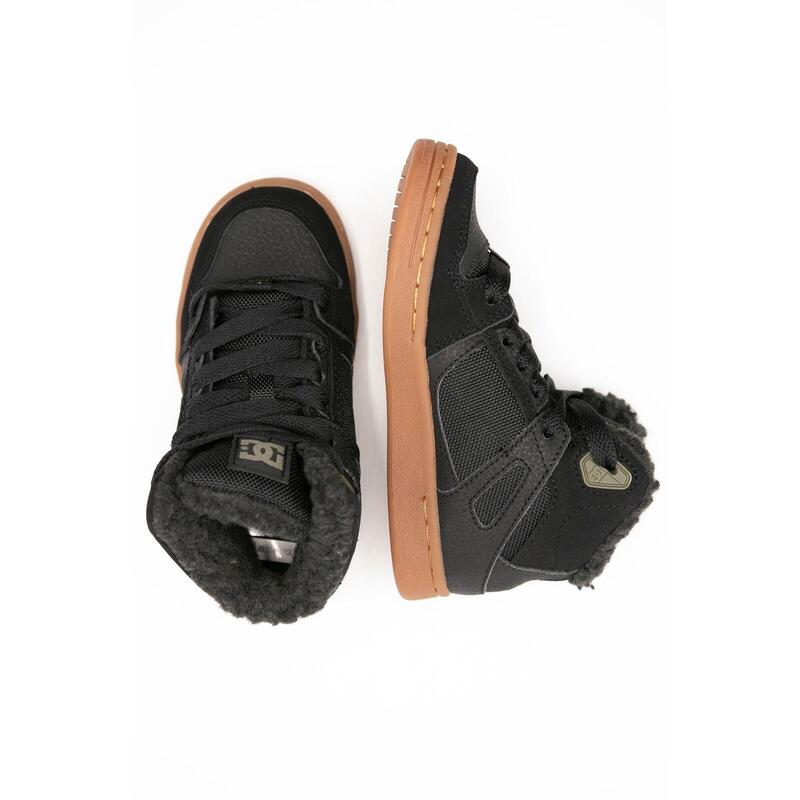 Bottes DC Shoes Pure High Top Wnt, Noir, Enfants