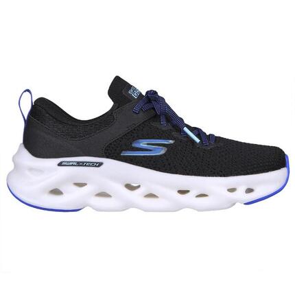 Zapatillas caminar Mujer Skechers GO run Swirl Tech negro