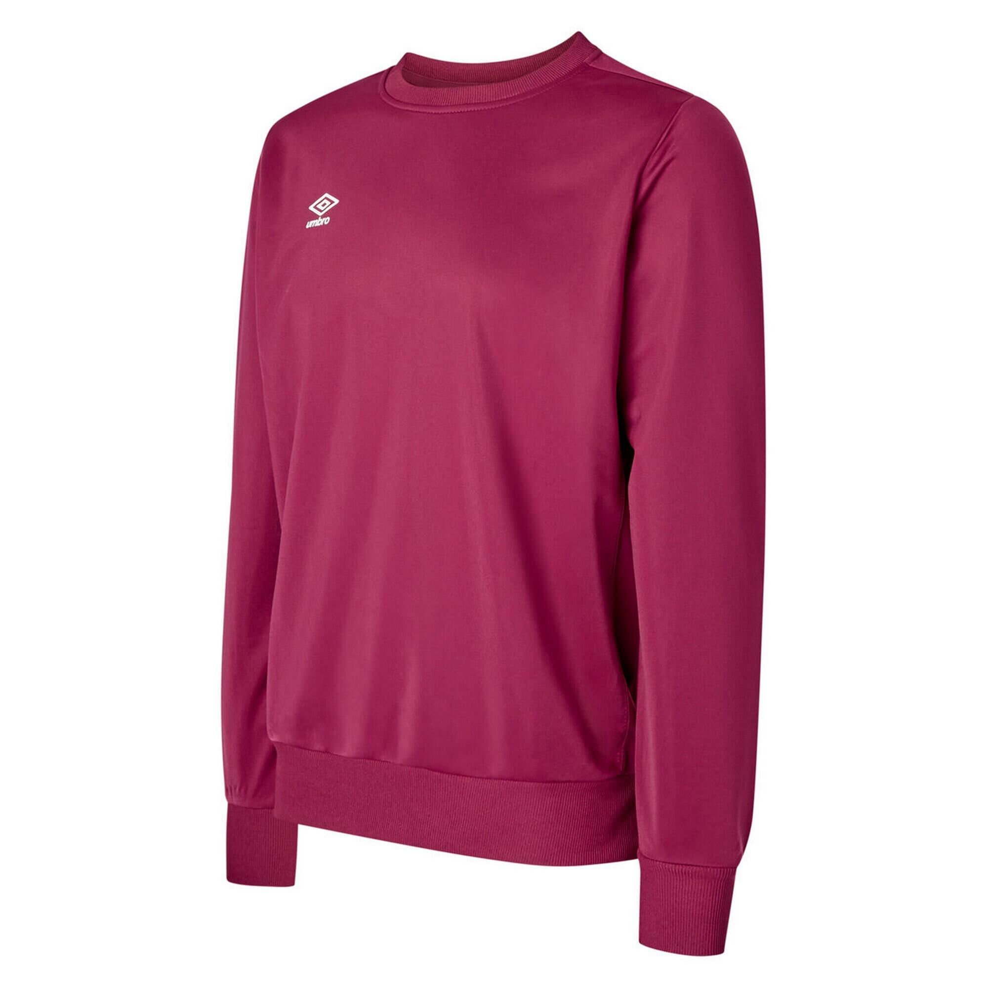 UMBRO Mens Polyester Sweatshirt (New Claret)