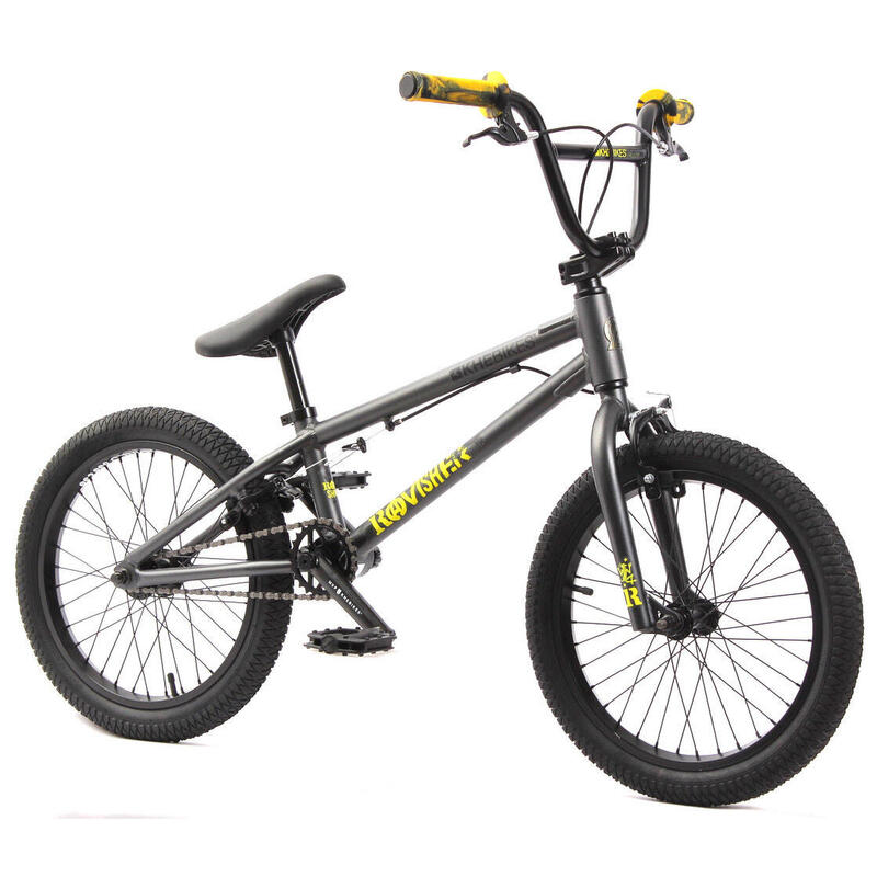 BICI BMX RAVISHER LL BAMBINI NERO 8,9KG 18 POLLICI KHEBIKES