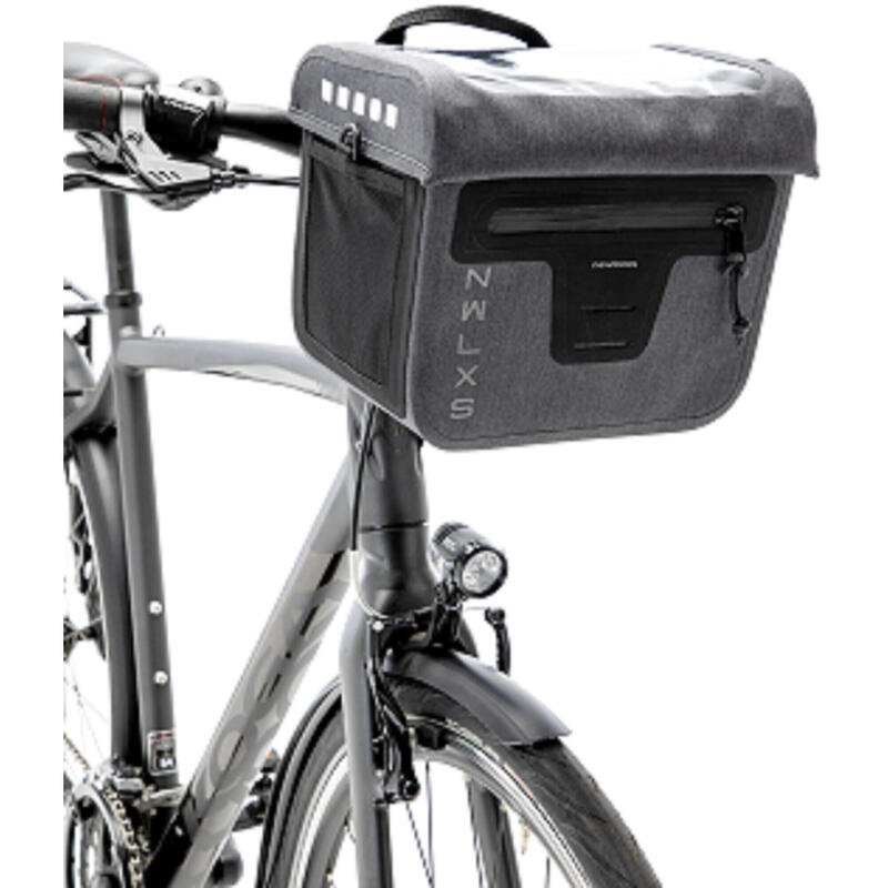 Stuurtas Varo Handlebar Bag 9,5 Liter 27 X 22 X 19 Cm - Grijs