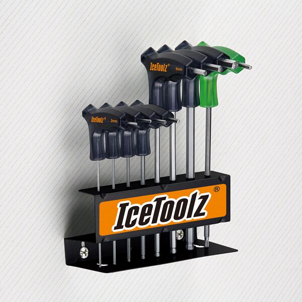 ICE TOOLZ 7M85 T-sleutelset 2~8mm en Torx 25 3/3