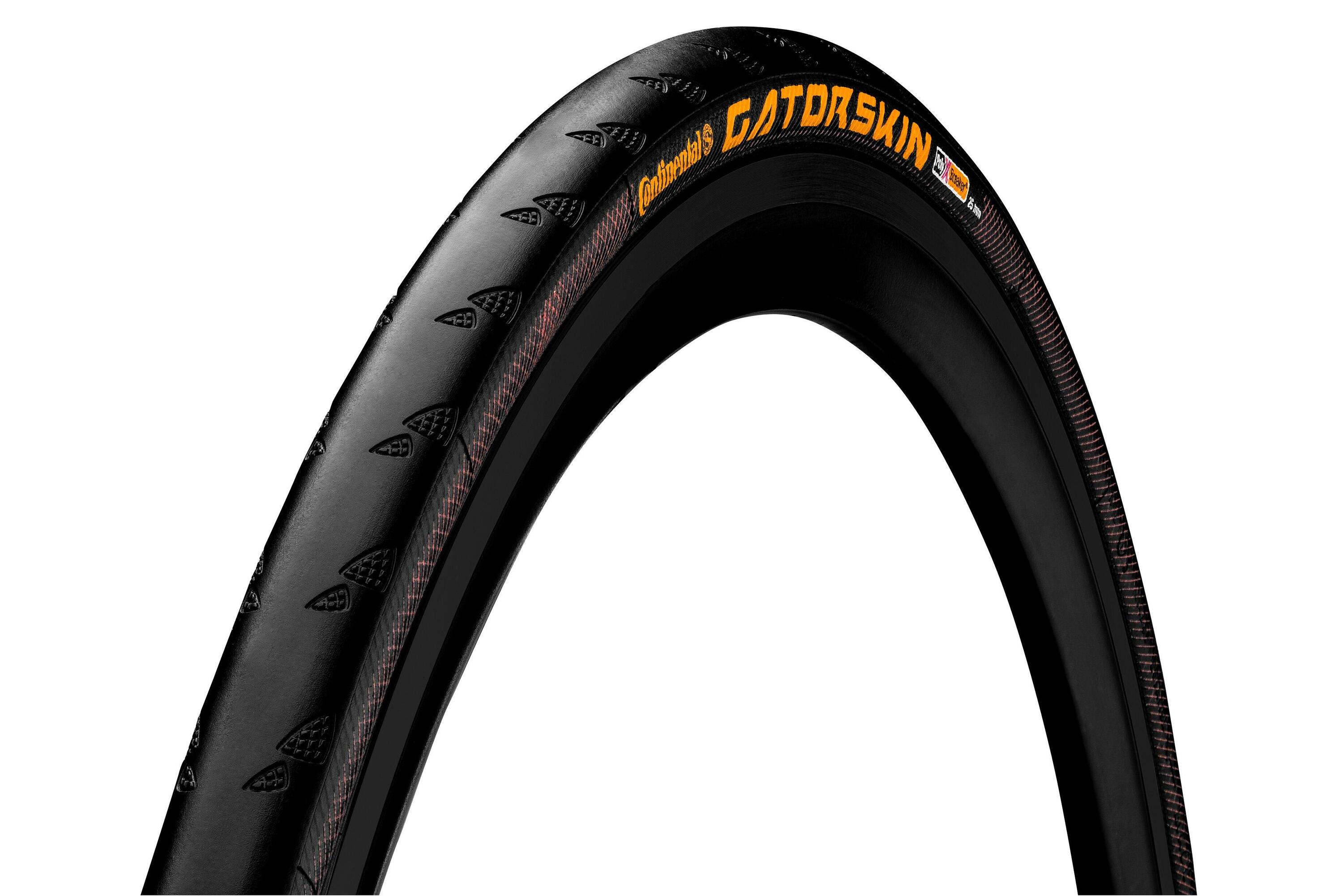 Gatorskin Tyre-Foldable Road Black/Black 700 X 23C Puncture Protection 2/4