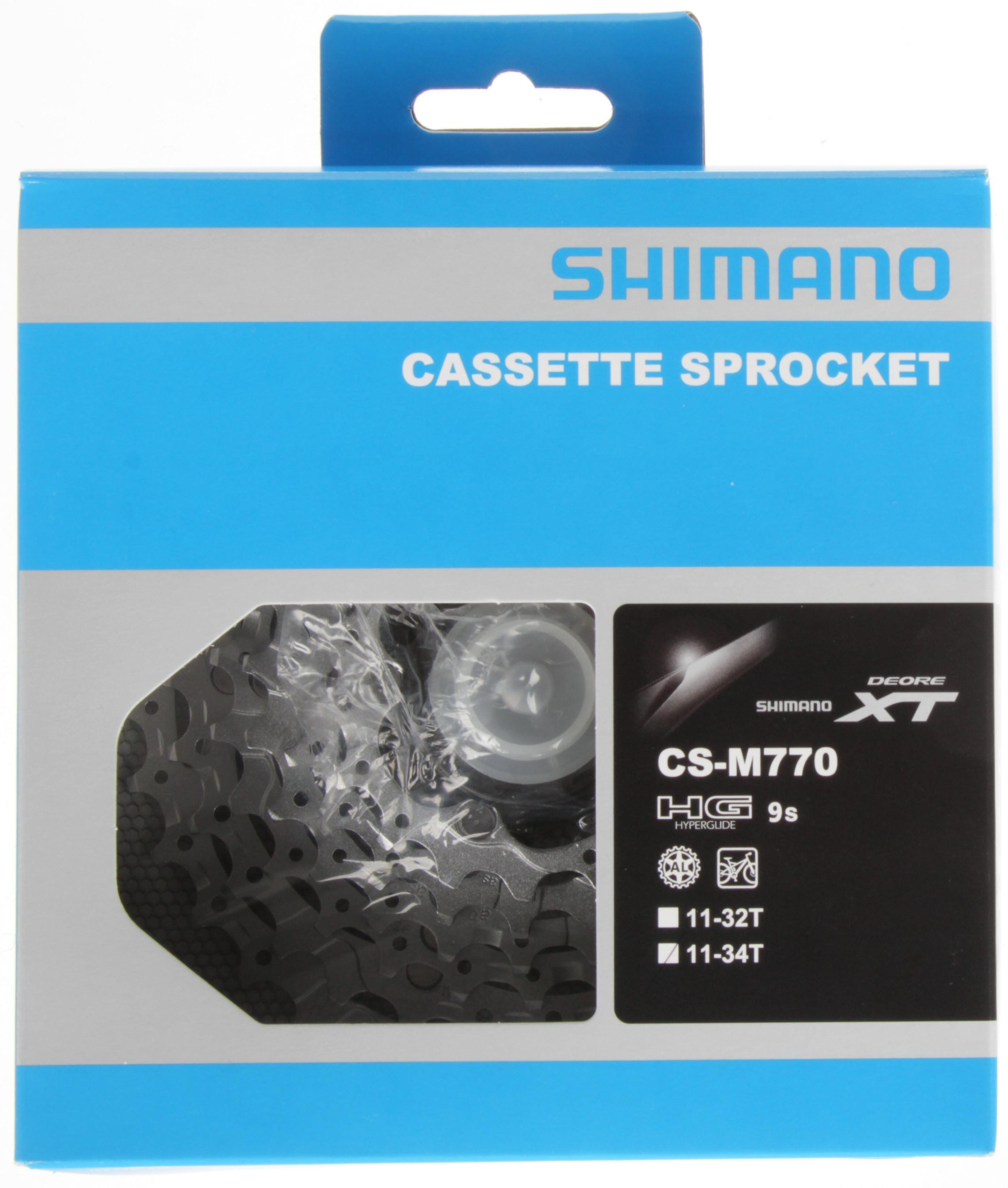 Casete MTB Shimano XT M770 de 9 velocidades 5/5