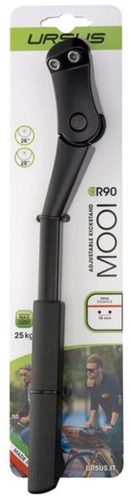 Podstawka Tylna 26-28" Ładnie Regulowana - Płyta Montażowa 40 Mm - Czarna