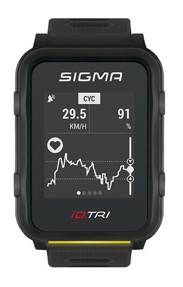 Montre de sport iD.TRI Noir Set 2/7