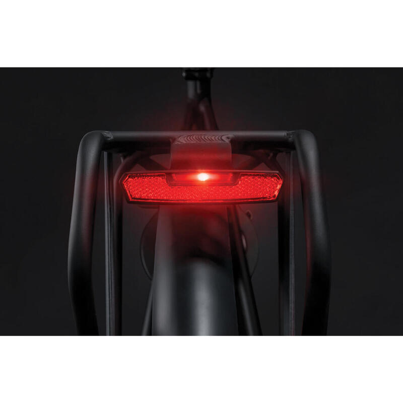 Dragerachterlicht Juno E-bike 6-12 Volt met remlicht - 50 mm montage