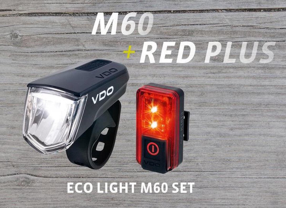 Set di illuminazione Eco Light M60 USB + RED PLUS USB 2/5