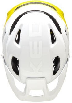Casque de vélo MTB Pector ME-1, blanc-jaune 4/5