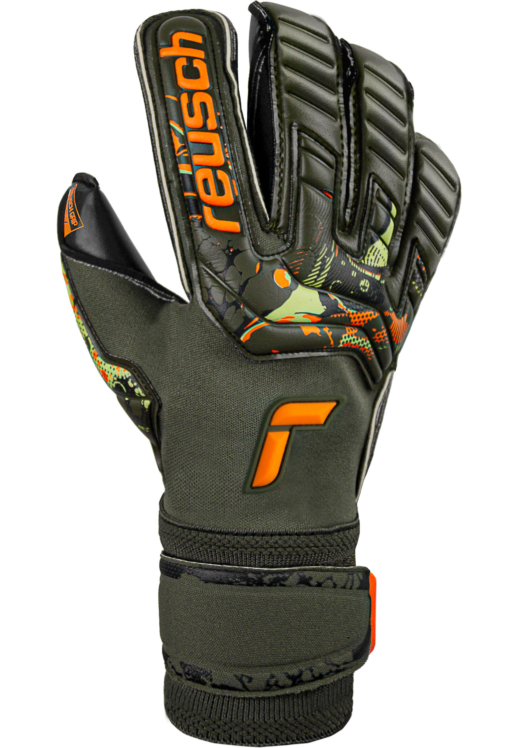 Reusch Attrakt Gold X Evolution Cut Goalkeeper Gloves 2/5