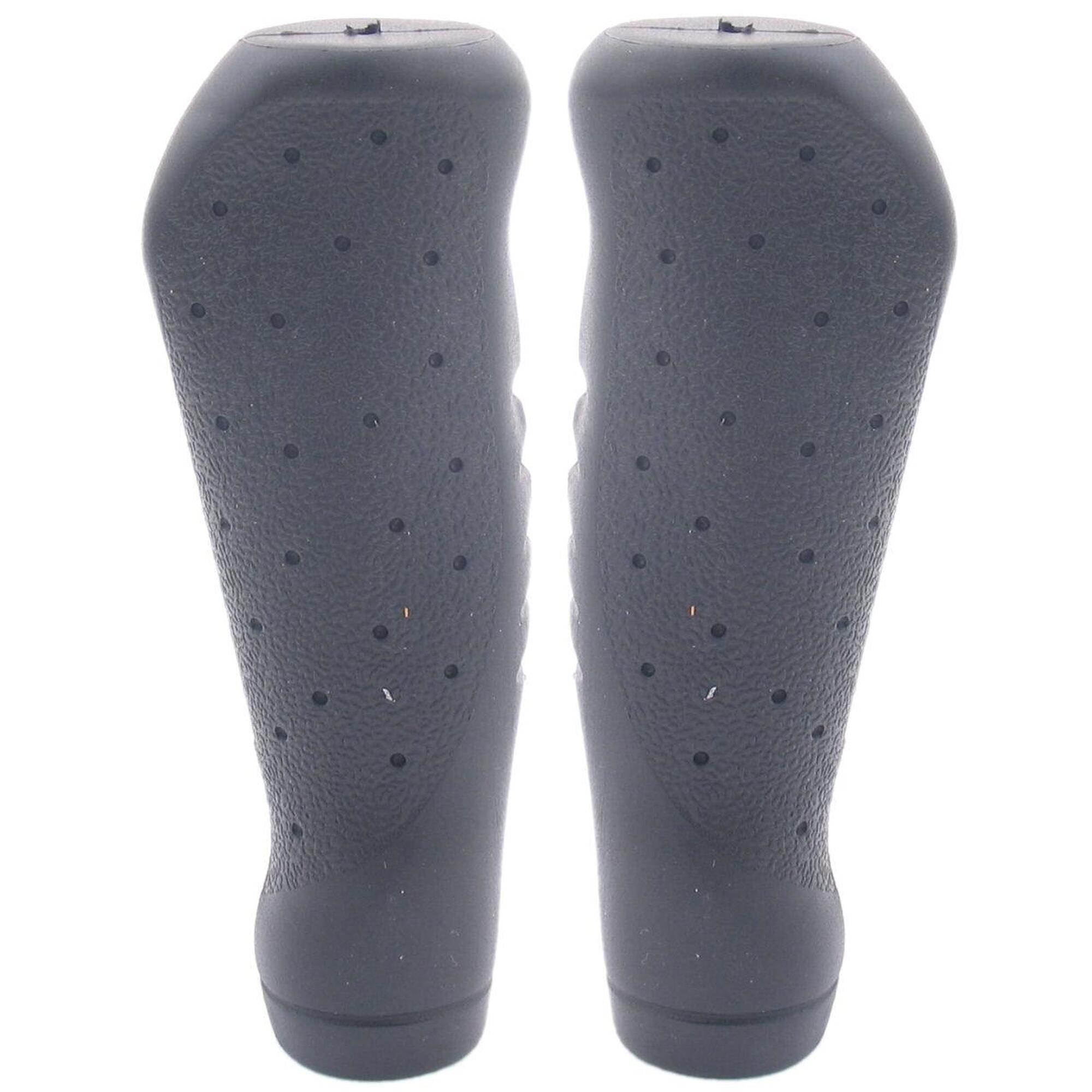 EDGE Handvatset Ergo Basic 135mm - zwart - werkplaatsverpakking
