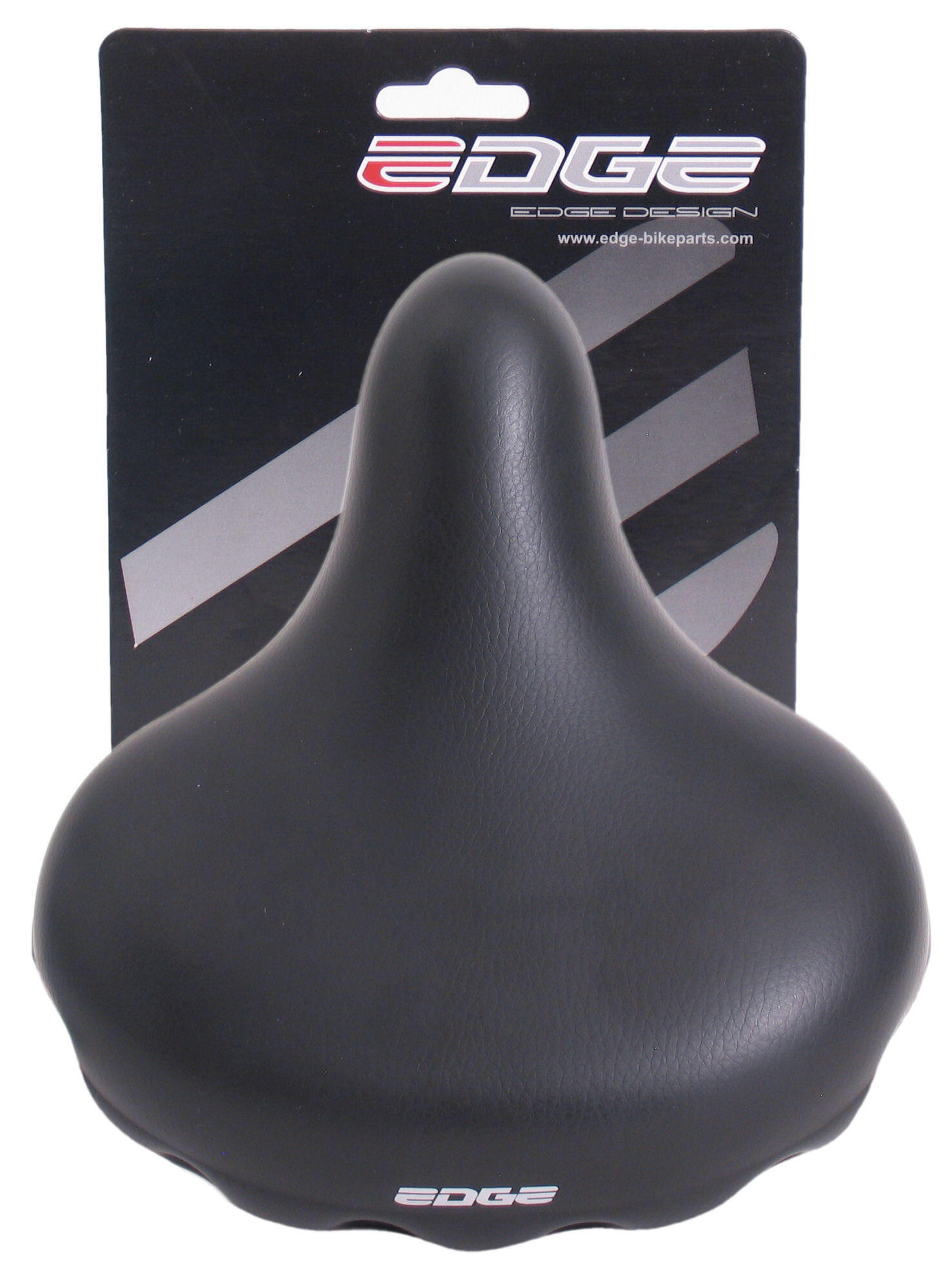 Edge Urban XL Fietszadel - Zwart - Comfortabel en Waterdicht 2/4