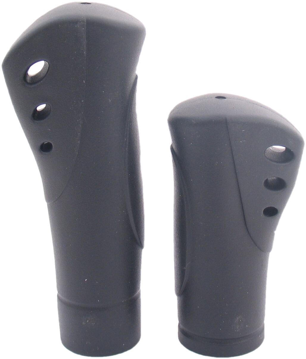 Empuñaduras Edge Ergo Venti 22 mm caucho 125/92 mm negras 3/3