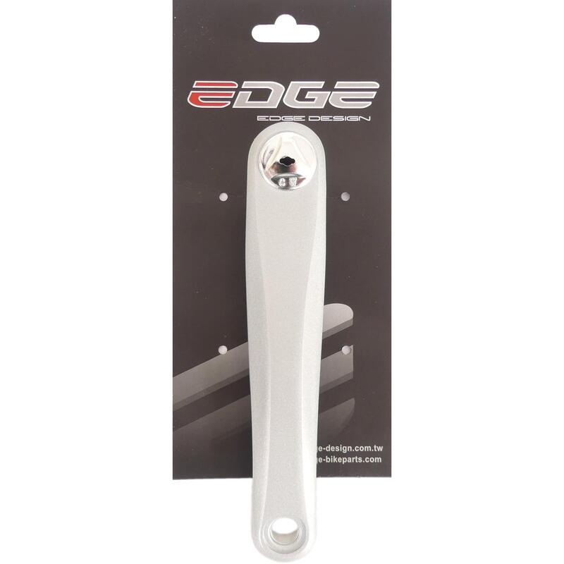 Edge Crankarm links ATB 170mm aluminium zilver