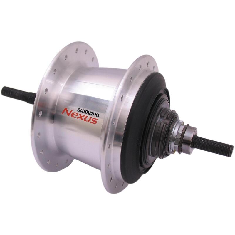 Shimano Nexus 7 Vitesses Moyeu pour Rollerbrakes - 36 trous Argent
