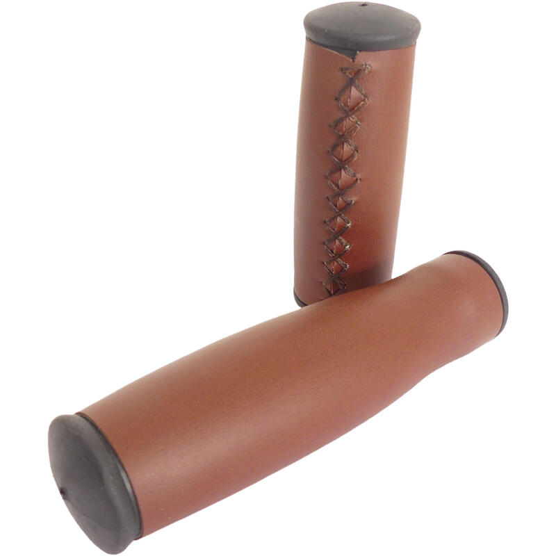 Grips City Leather - 135/92Mm - Marron Foncé