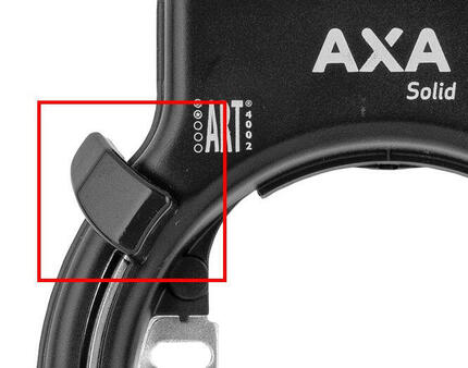 Bouton final Axa solide - noir