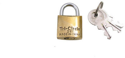 Hangslot tri-circle - 20mm
