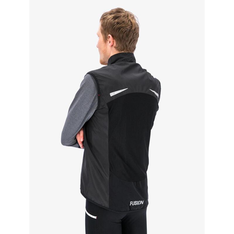 Fusion Mens S1 Vest Herren Laufweste winddicht wassserabweisend atmungsaktiv