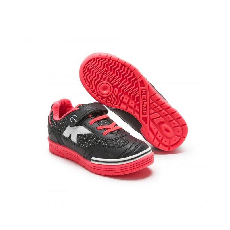 Zapatillas De Niño Kelme Trueno Elastic Unisex Kids En Color Negro