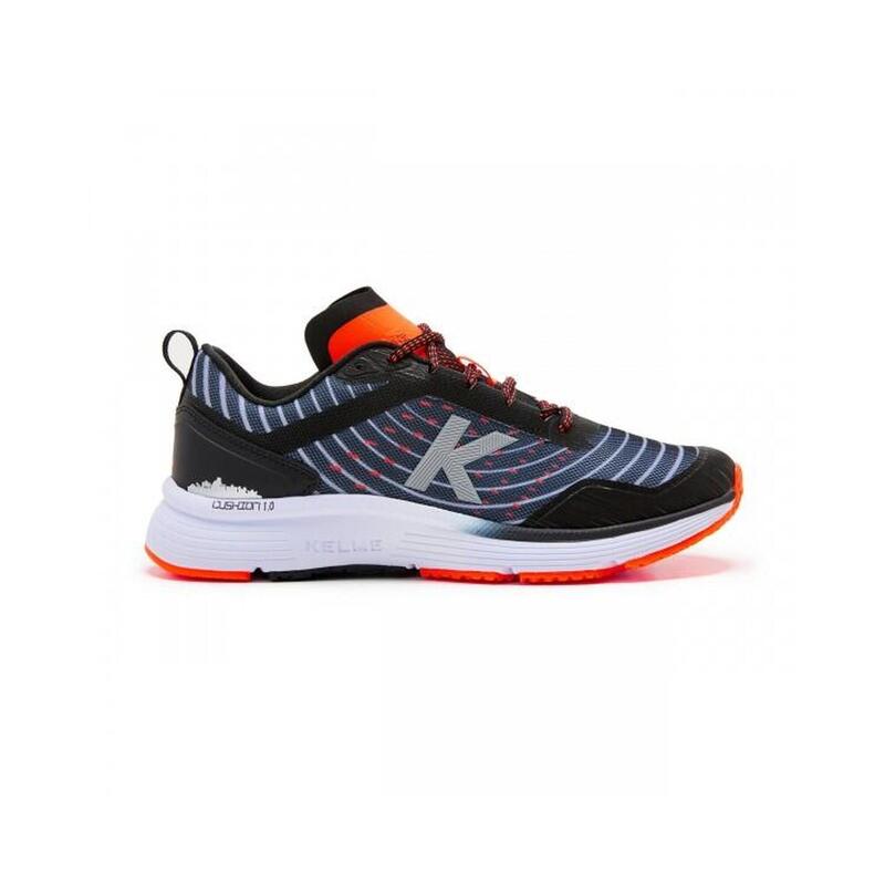 Zapatillas Running Niños Kelme Valencia En Color Negro