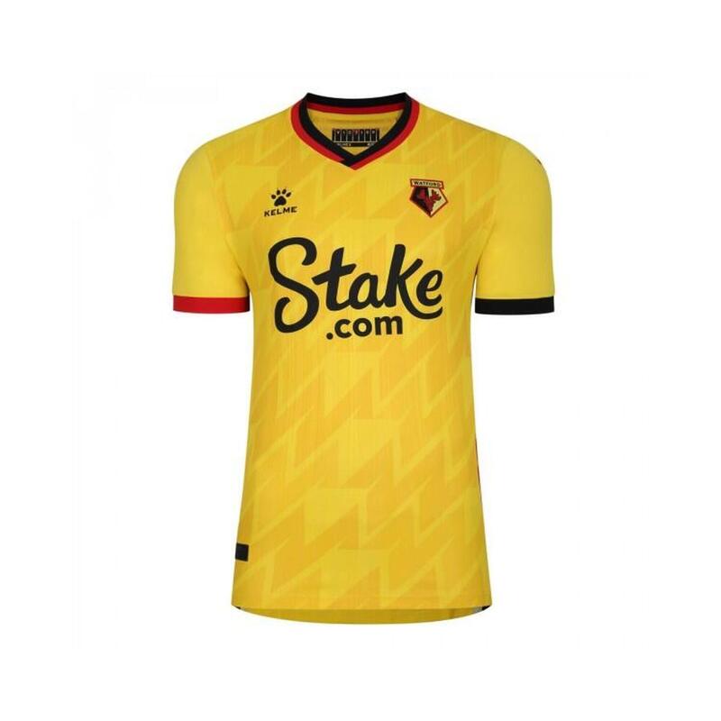 Camiseta Manga Corta Kelme Camiseta Watford 2022-23 Unisex En Color Amarillo