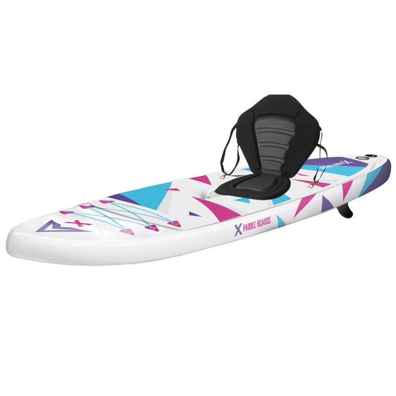 Tabla de Paddle surf hinchable X FUN 320 x 82 x 15 cm Full Pack Opción Kayak