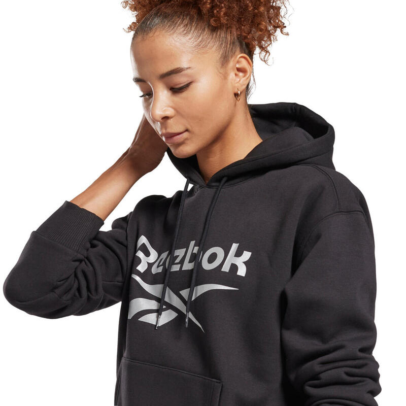 Kapuzenpullover Identity Logo Fleece Damen REEBOK