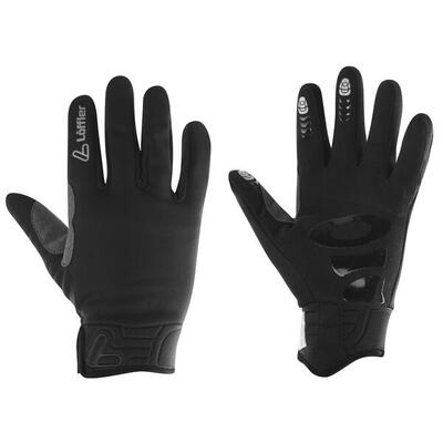 Handschoenen gloves ws warm - softshell - gore-tex - zwart