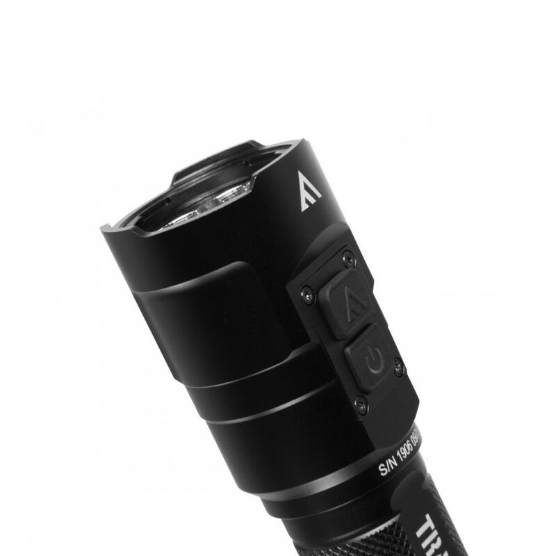 Zaklamp Tracer UV Tactical LED - 1000 lumen - Zwart 4/5