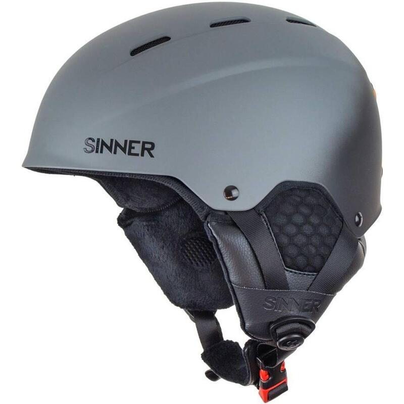 Kask narciarski dla dorosłych Sinner Typhoon szary