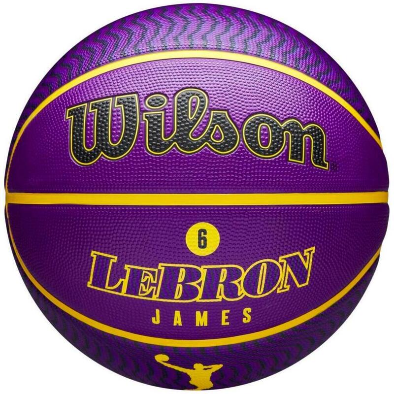 Piłka do koszykówki WILSON NBA LeBron James #23 Los Angeles Lakers 7
