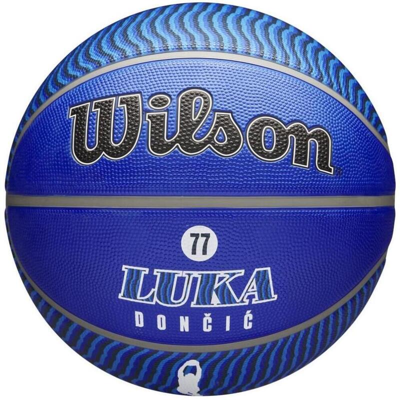 Bola de basquetebol para exterior Wilson NBA Player Icon Luka Doncic tamanho 7